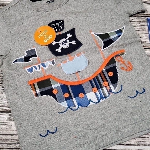 4T NWT Pirate Ship T-Shirt - Picture 3 of 3